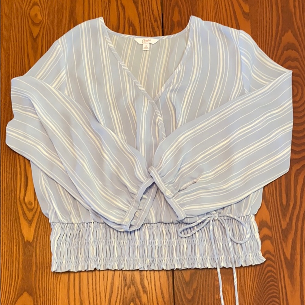 Candies Striped Blouse